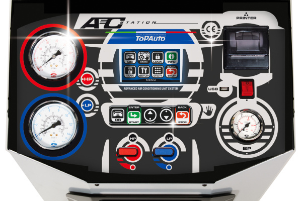 Станция автоматическая для заправки автомобильных кондиционеров RR700Touch