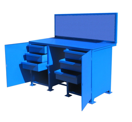 Верстак слесарный двухтумбовый ВС-2